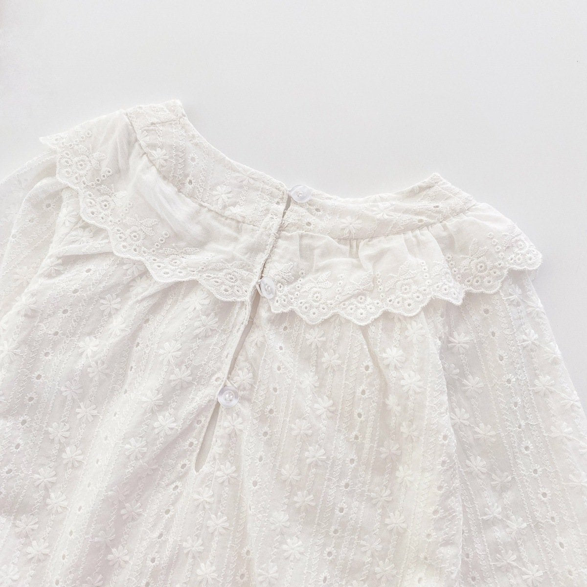 Girls Lolita Long Sleeve Spring/autumn Lace Princess Jumpsuit Wholesale Baby Rompers