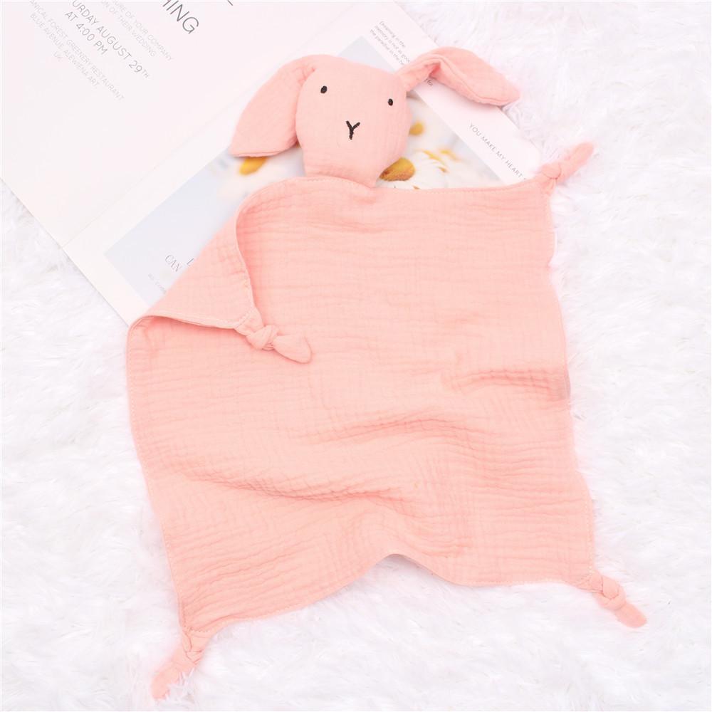 4PCS+ Cotton gauze soothing towel doll saliva towel Wholesale