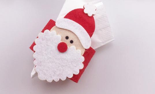 MOQ:5pcs Christmas Napkin Ring Wholesale