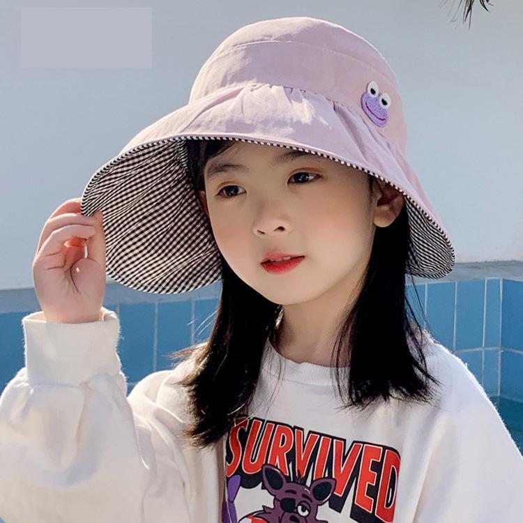 MOQ 4PCS Children's big eaves sun hat wholesale