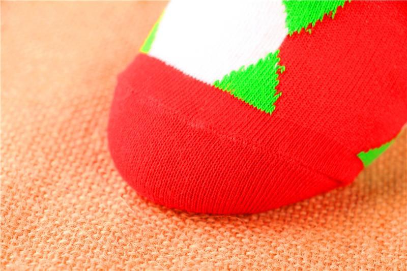 20PCS Random colo Christmas cotton cute men's and women's tube socks wholesale