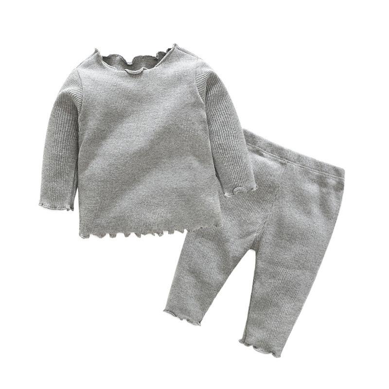 Pajamas, home wear, long-sleeved pullover & trousers two-piece wholesale