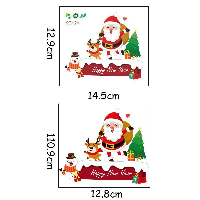 MOQ:10pcs Christmas Snowman Switch Outlet Sticker Wholesale