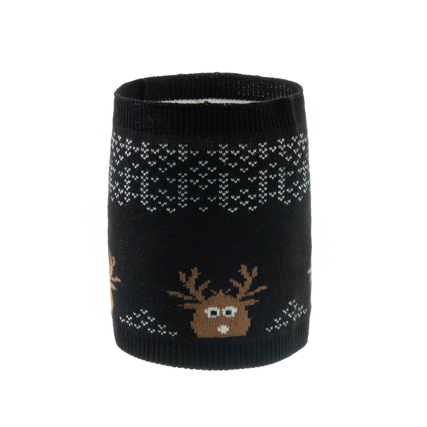 Toddler Kids Christmas Reindeer Print Hat & Ring Scarf Wholesale