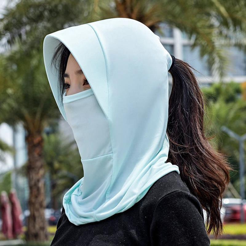 MOQ 3PCS Sun visor with brim breathable mask with rear opening Wholesale