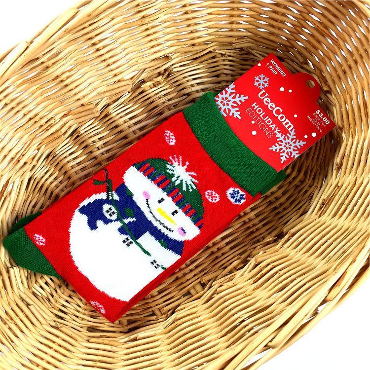 20PCS Random colo Christmas cotton cute men's and women's tube socks wholesale