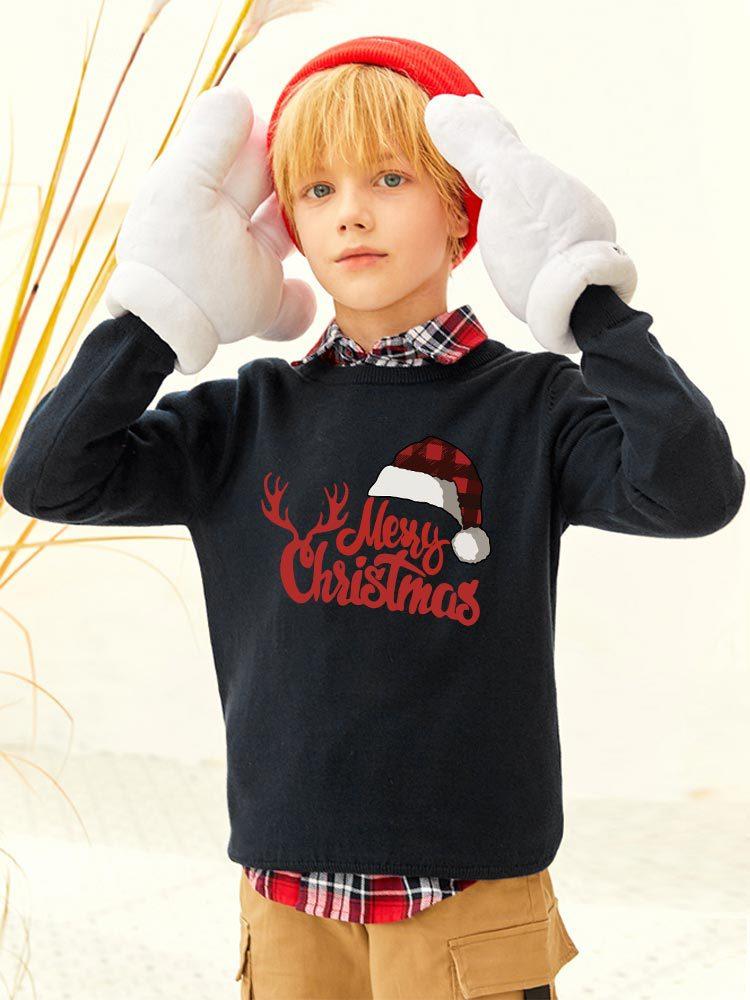 Christmas casual long-sleeved pullover children's Sweater wholesale