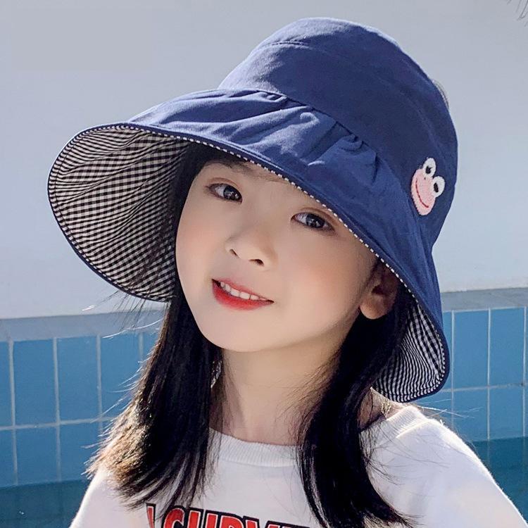 MOQ 4PCS Children's big eaves sun hat wholesale