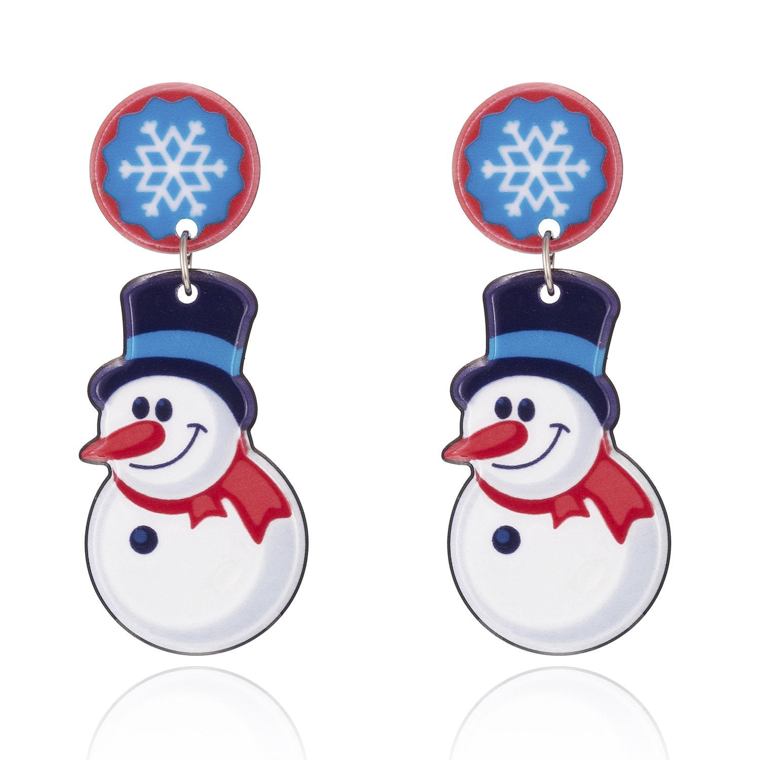 MOQ 8Pairs Christmas resin earrings wholesale