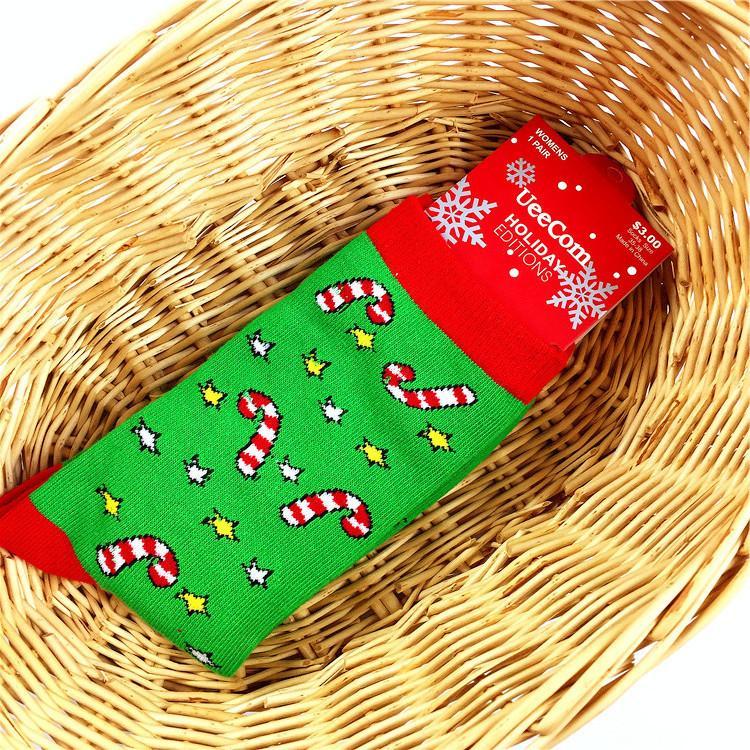 20PCS Random colo Christmas cotton cute men's and women's tube socks wholesale