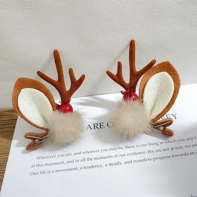 MOQ 4PCS Christmas party antlers cute hair band wholesale