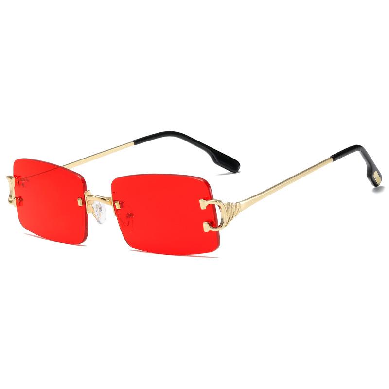 MOQ 2Pairs  Frameless simple sunglasses wholesale