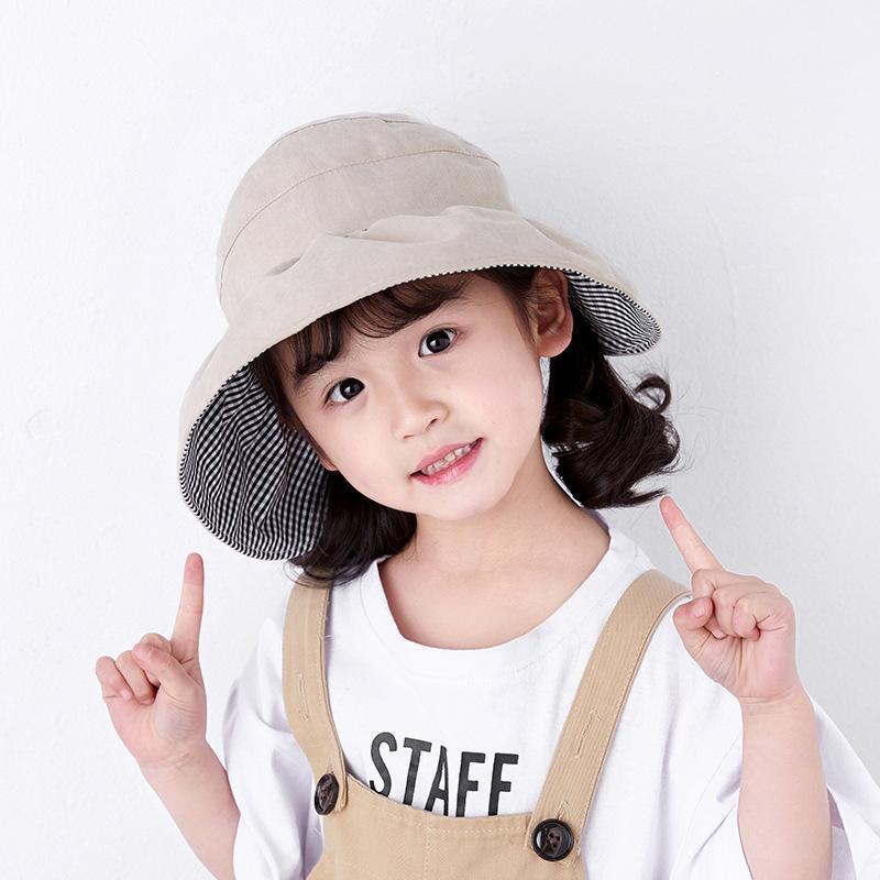 MOQ 4PCS Parent-child suntan hat fisherman's hat wholesale