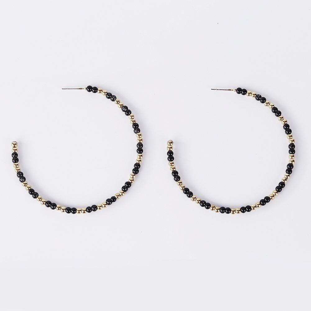 MOQ 3Pairs C-shaped round earrings Wholesale