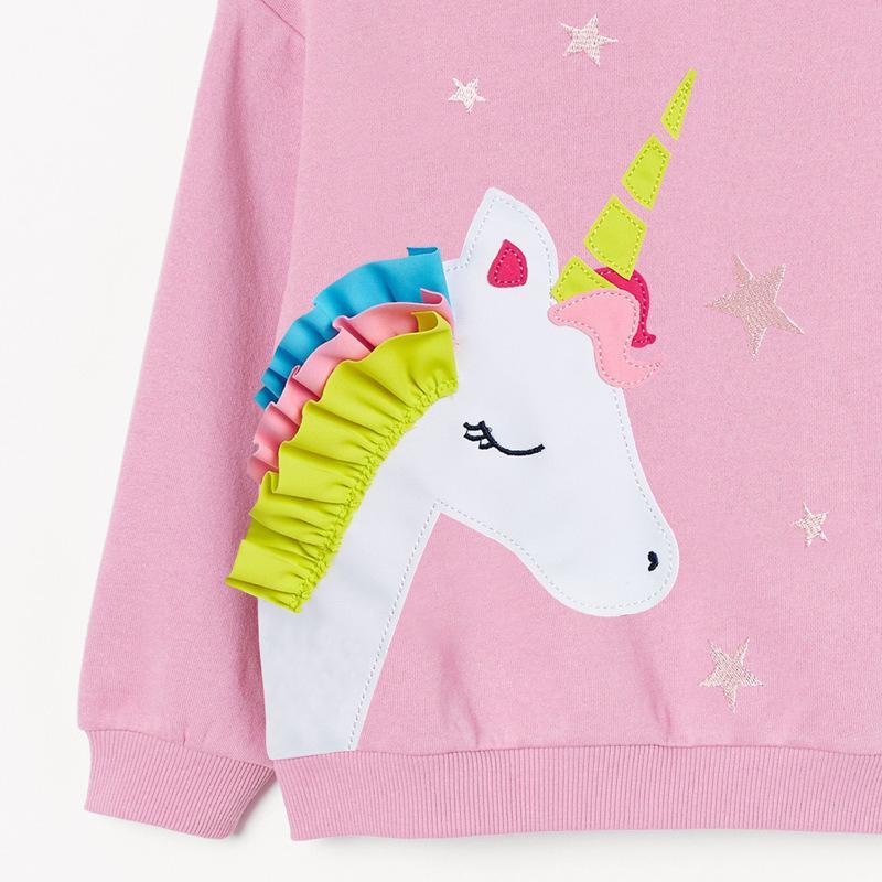 Pure cotton cartoon long-sleeved girls blouse wholesale