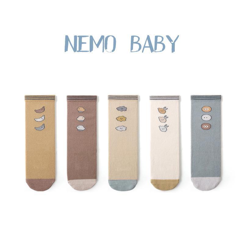 MOQ 10Pairs Cartoon long tube baby socks Wholesale