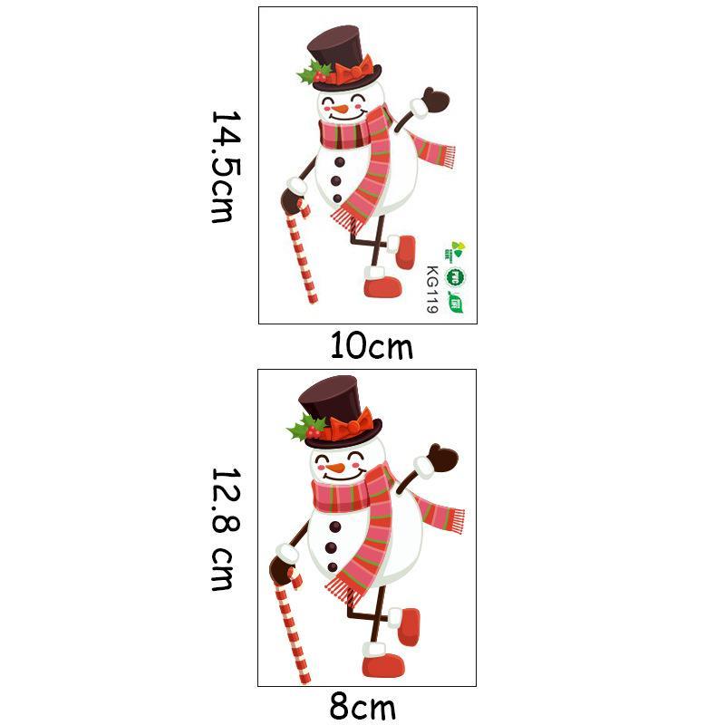 MOQ:10pcs Christmas Snowman Switch Outlet Sticker Wholesale