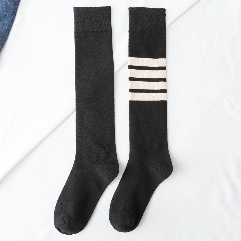 MOQ 6Pairs Simple tube cotton socks Wholesale