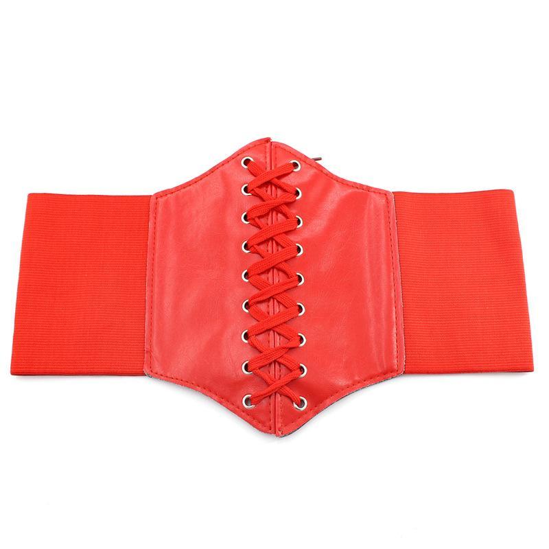 3PCS+  Wide waistband shows thin elastic belt wholesale