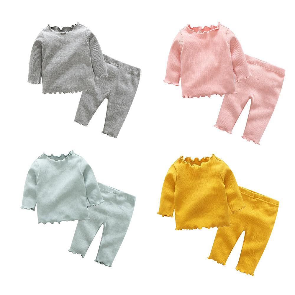 Pajamas, home wear, long-sleeved pullover & trousers two-piece wholesale