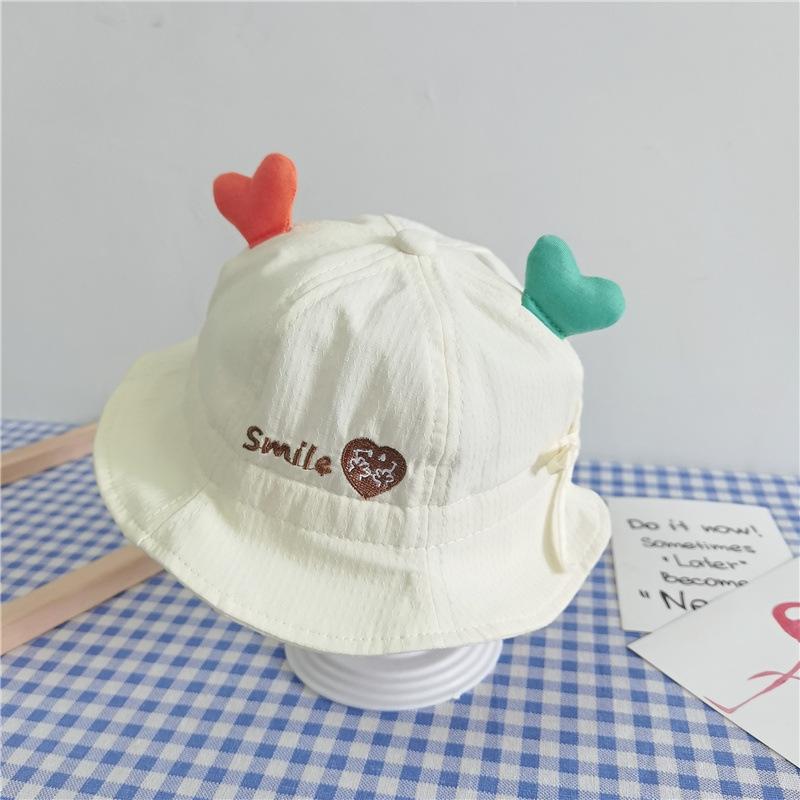 MOQ 4PCS  Baby hat wholesale thin section breathable hollow adjustable