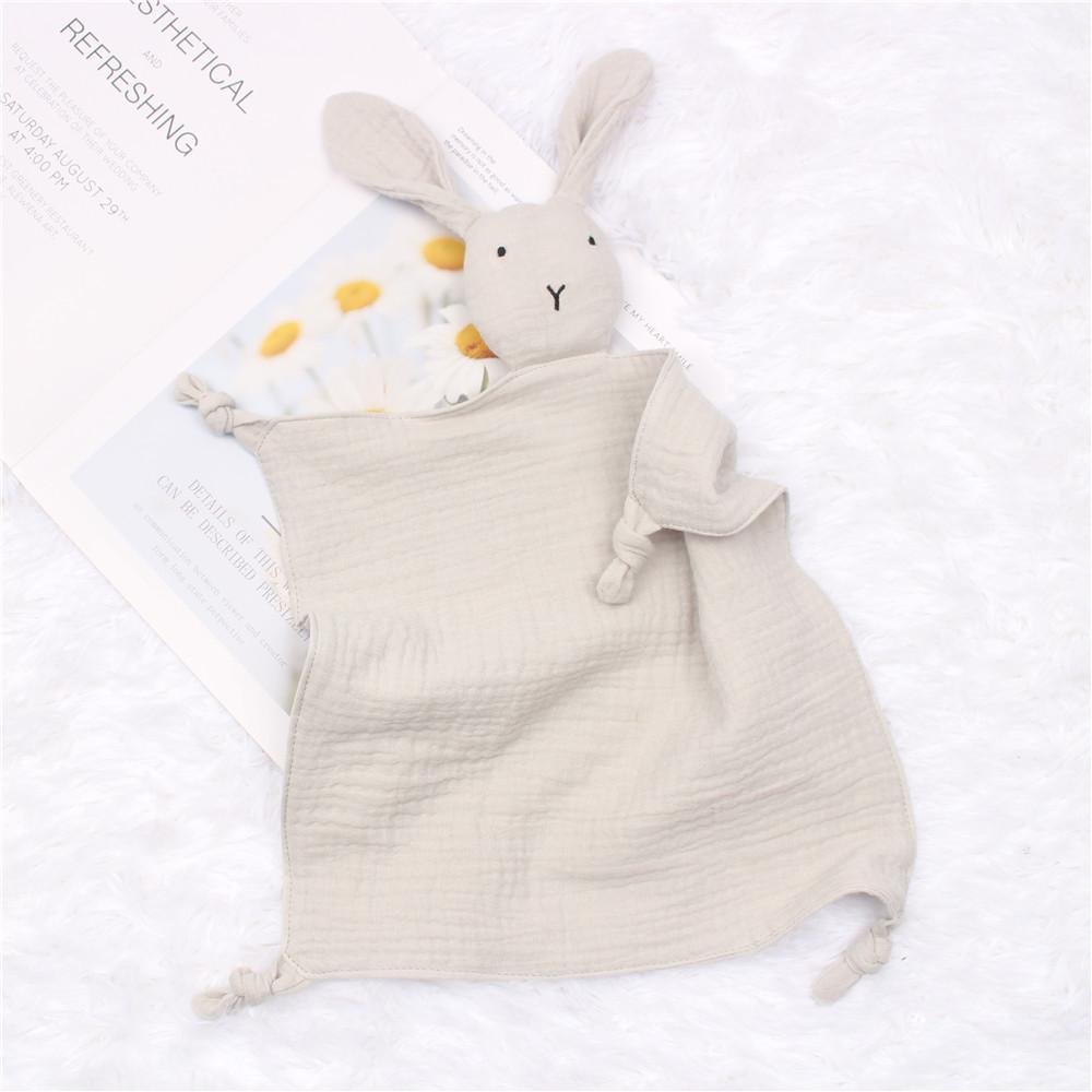 4PCS+ Cotton gauze soothing towel doll saliva towel Wholesale