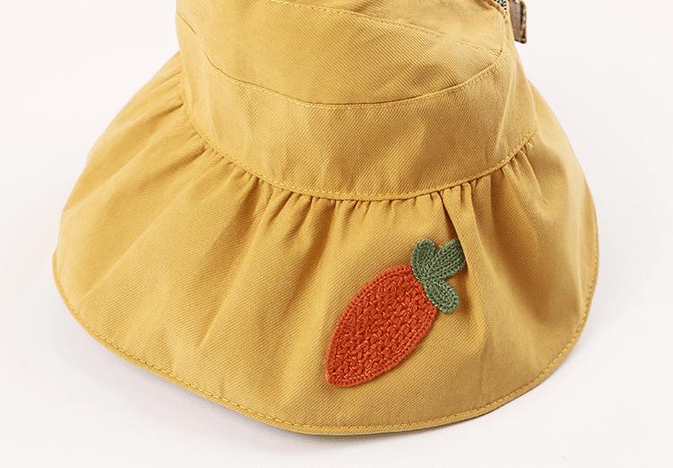 MOQ 4PCS Children's big eaves sun hat wholesale