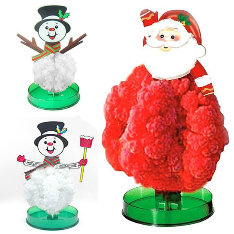 MOQ 10SETS  Magic Christmas tree paper tree children's toys DIY wholesale