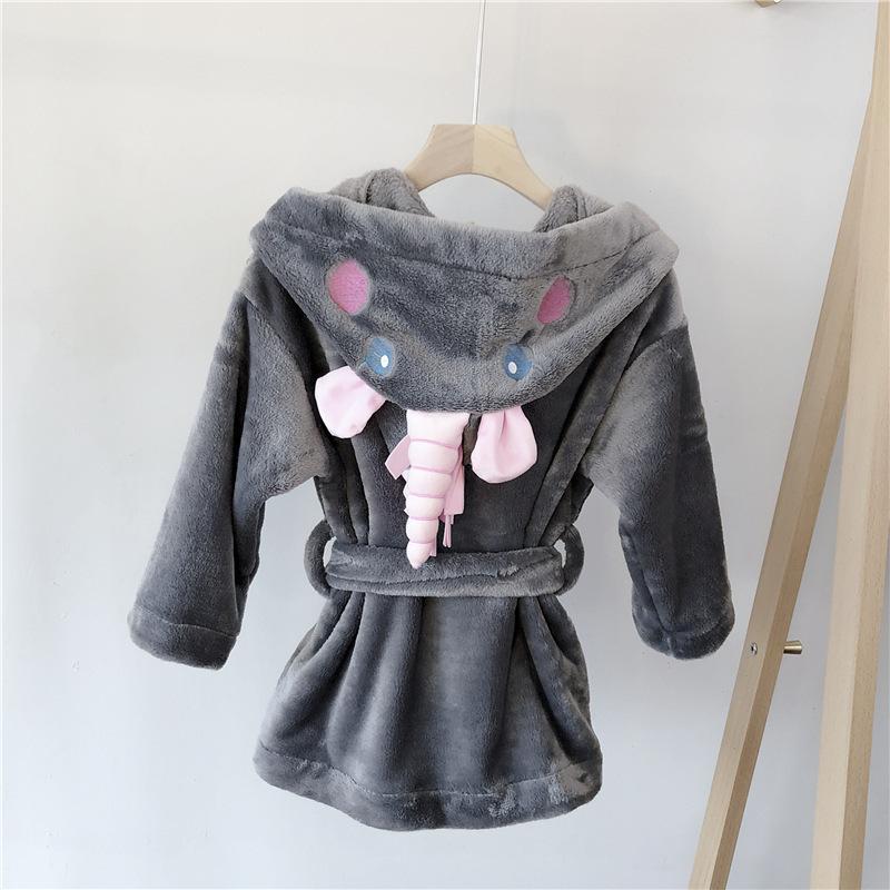 Flannel Unicorn Pajama Bathrobe Wholesale