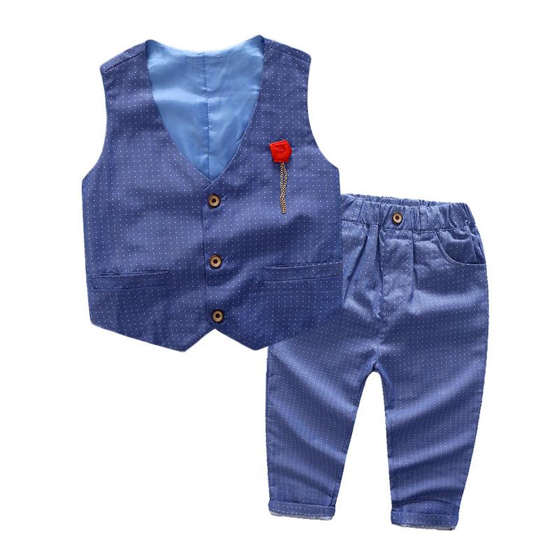 New style cotton vest & shirt & pants 3-piece suit  wholesale
