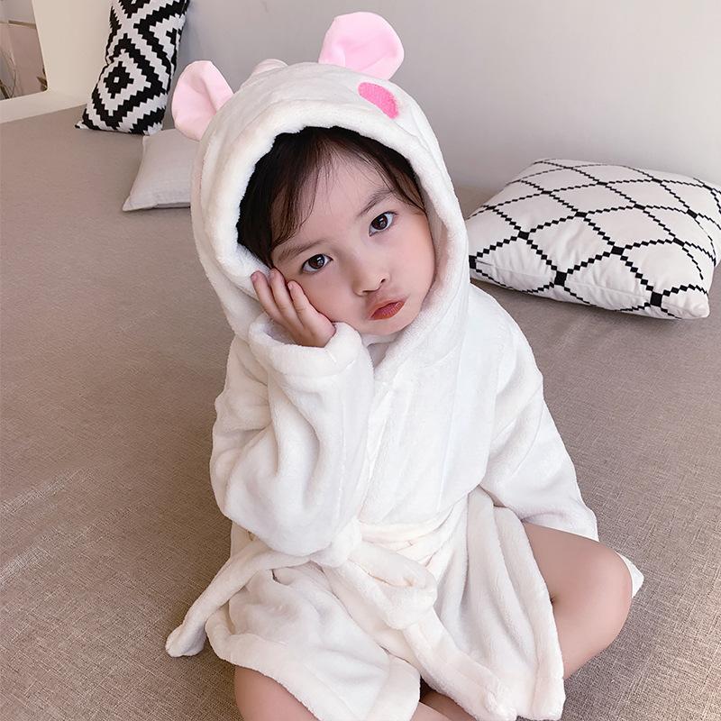 Flannel Unicorn Pajama Bathrobe Wholesale