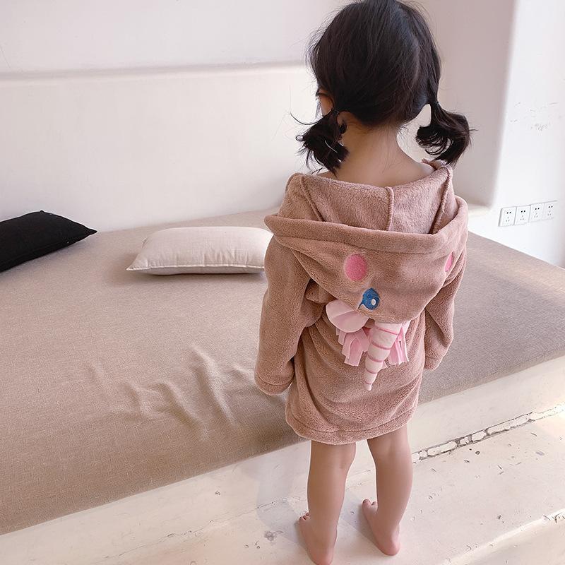 Flannel Unicorn Pajama Bathrobe Wholesale