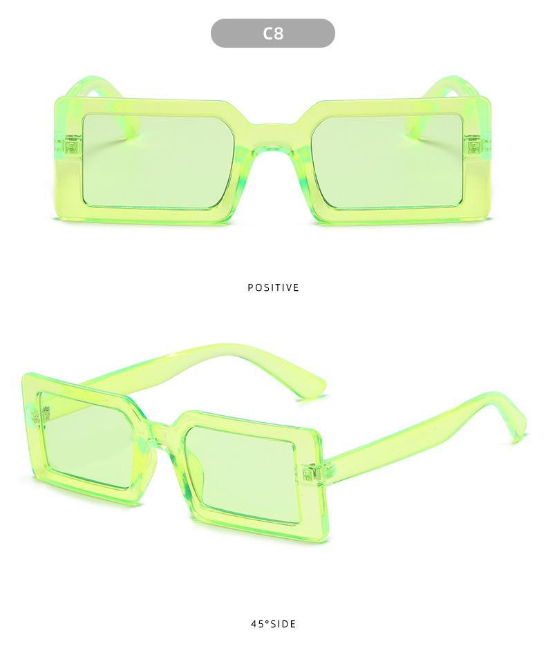 MOQ 4Pairs  Small box square sunglasses wholesale