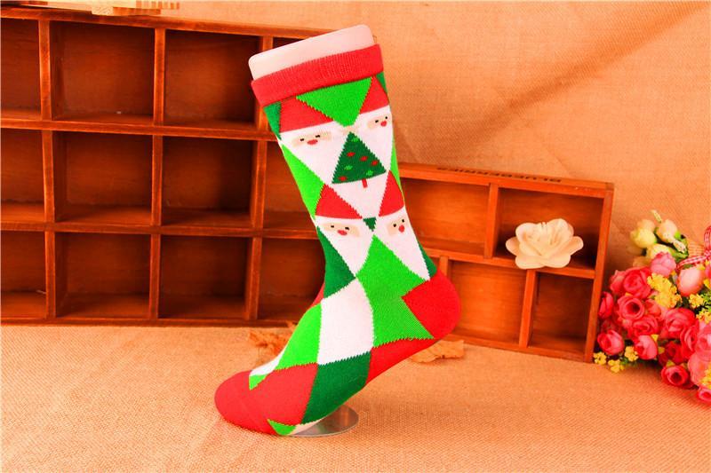 20PCS Random colo Christmas cotton cute men's and women's tube socks wholesale