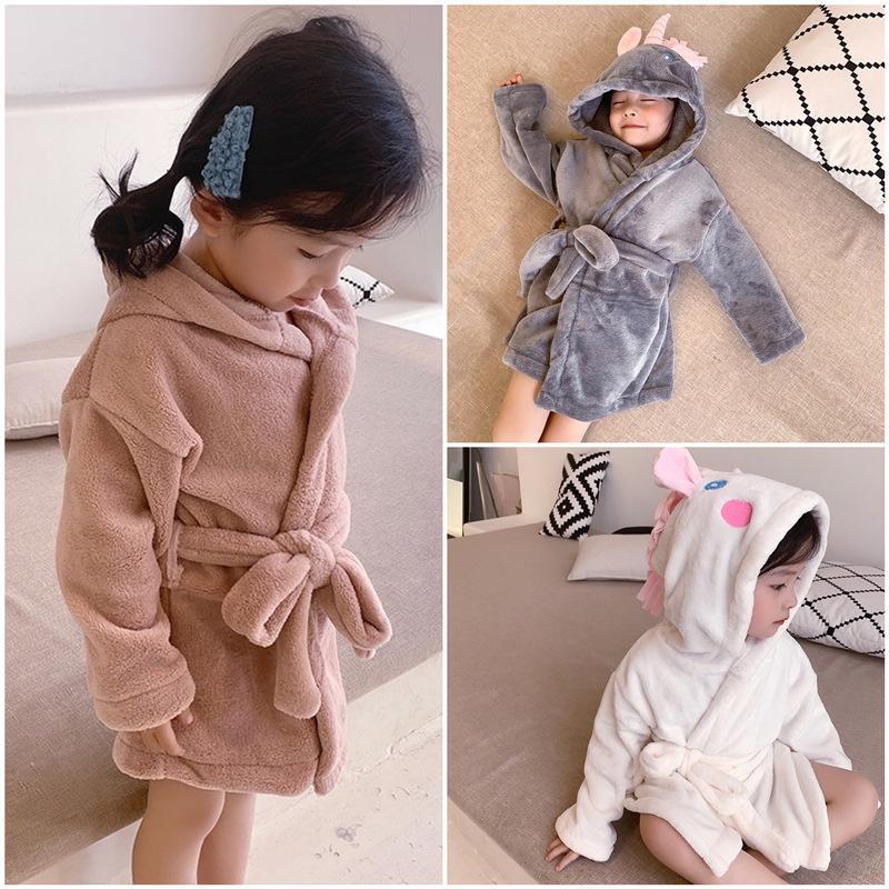 Flannel Unicorn Pajama Bathrobe Wholesale