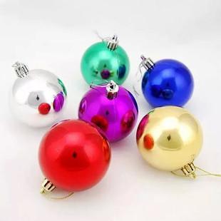 MOQ 10Packs  3cm Christmas ball 24pcs / barrel Christmas Tree Decoration pendant wholesale