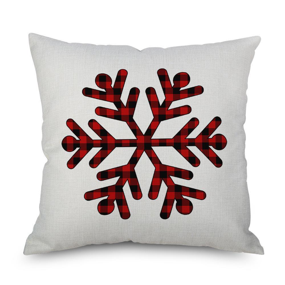 MOQ 6pcs Christmas Print Pillow Cover Without Filler Wholesale