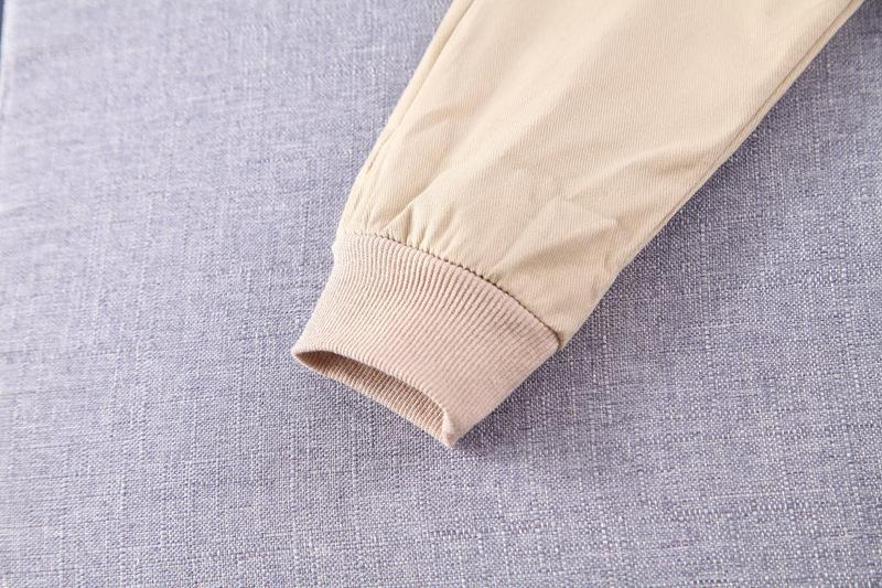 Boys denim coat & cotton trousers & long sleeve three-piece sets wholesale