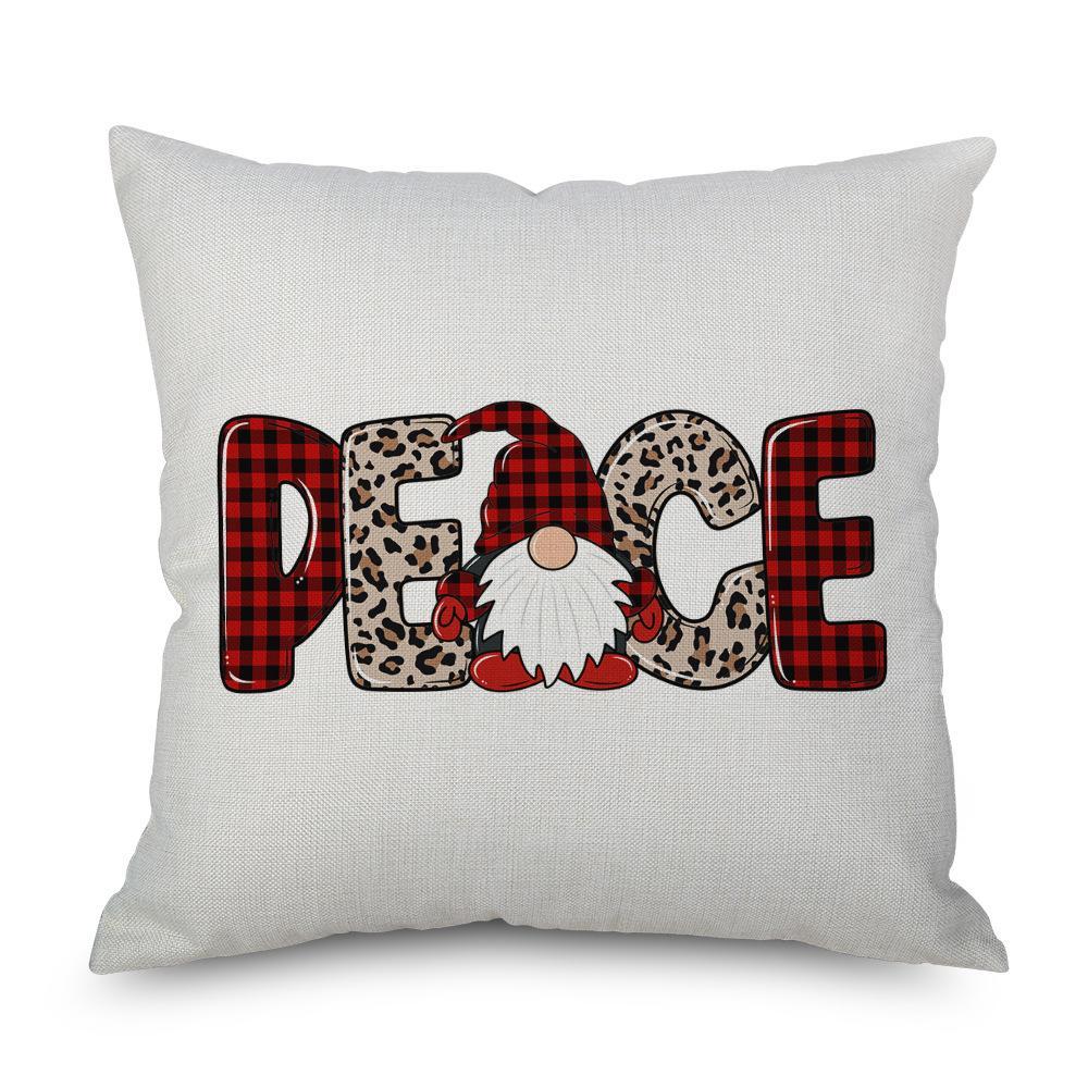 MOQ 6pcs Christmas Print Pillow Cover Without Filler Wholesale