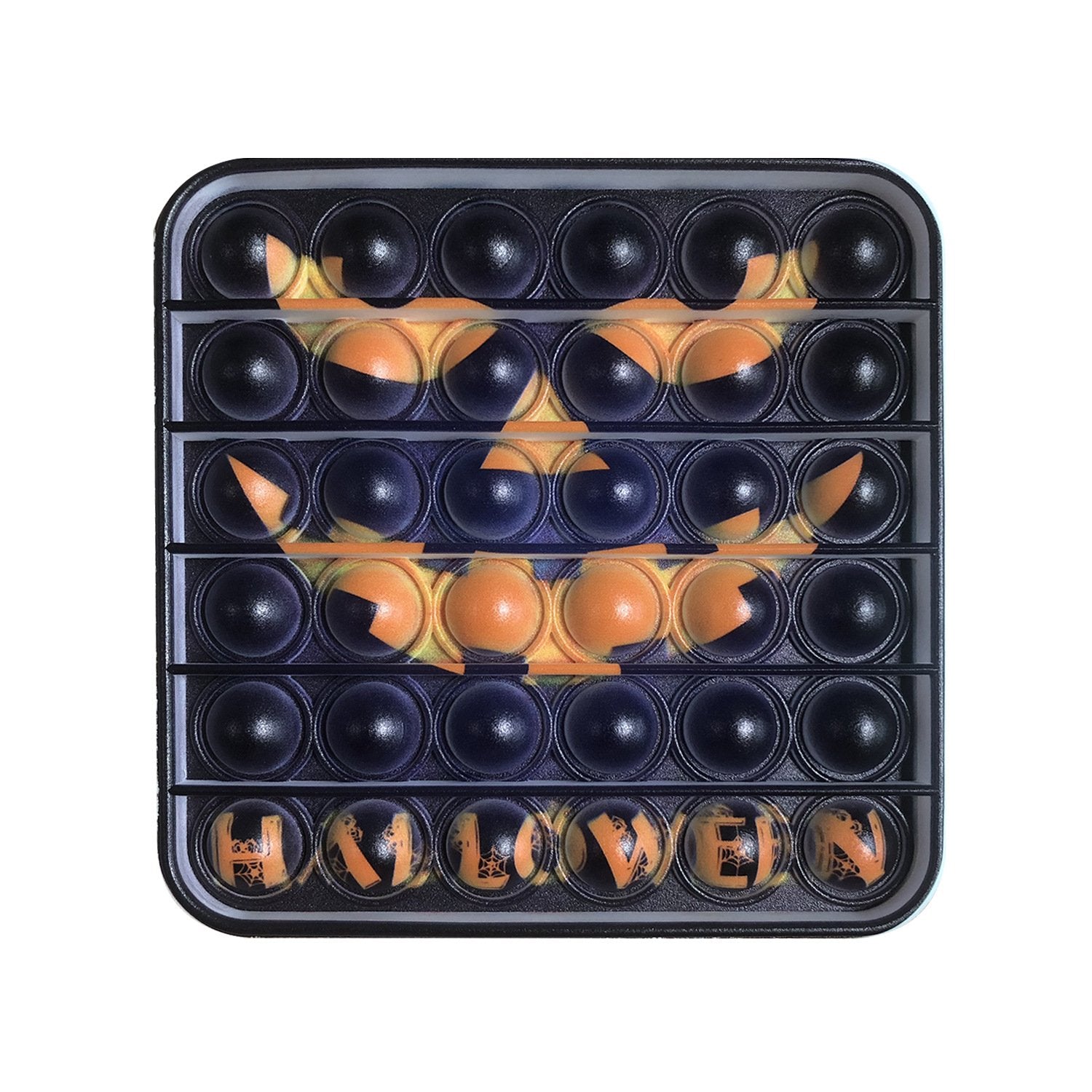 Halloween Pop Its Fidget Push Bubble Toy