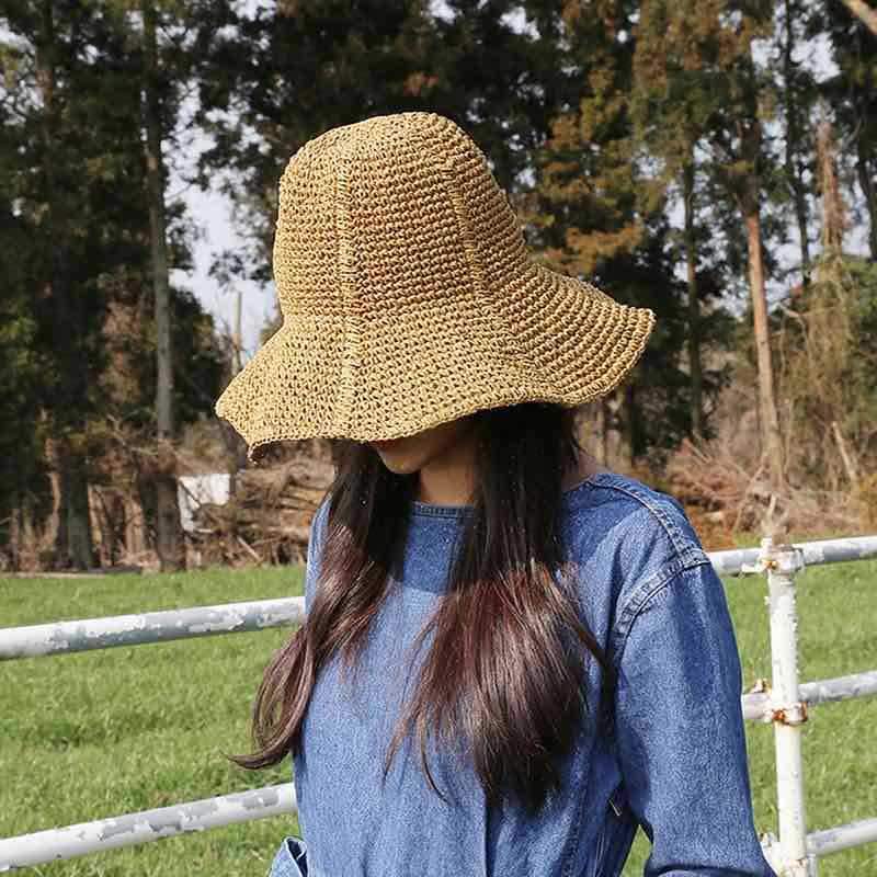 MOQ 4PCS  Hollow Out Straw Hat Wholesale