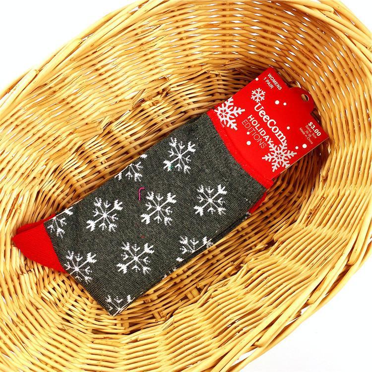 20PCS Random colo Christmas cotton cute men's and women's tube socks wholesale