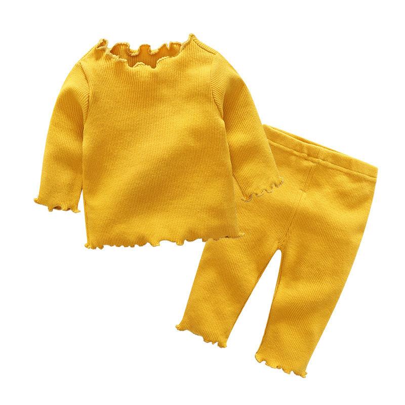 Pajamas, home wear, long-sleeved pullover & trousers two-piece wholesale