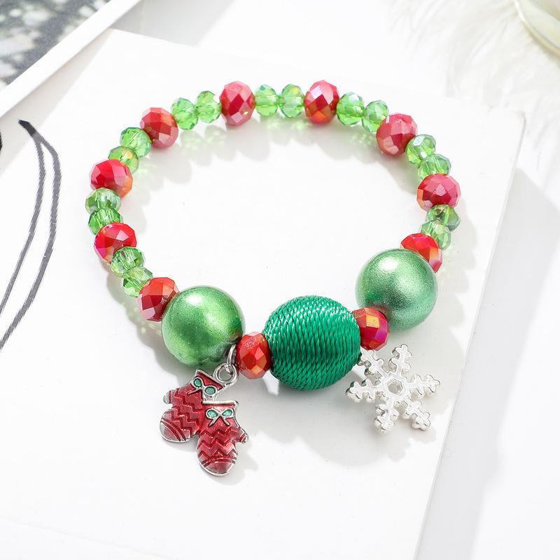 MOQ:6PCS Christmas color bracelet wholesale