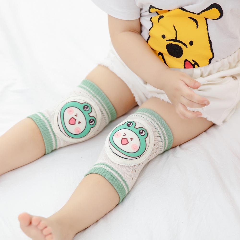 MOQ 6Pairs Children's knee pads socks mesh breathable cotton sweat-absorbent Wholesale