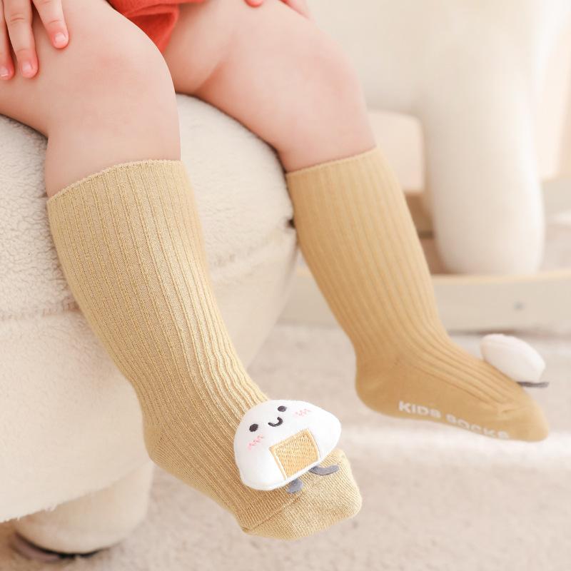 MOQ 10Pairs Three-dimensional cartoon baby socks non-slip loose mouth socks Wholesale