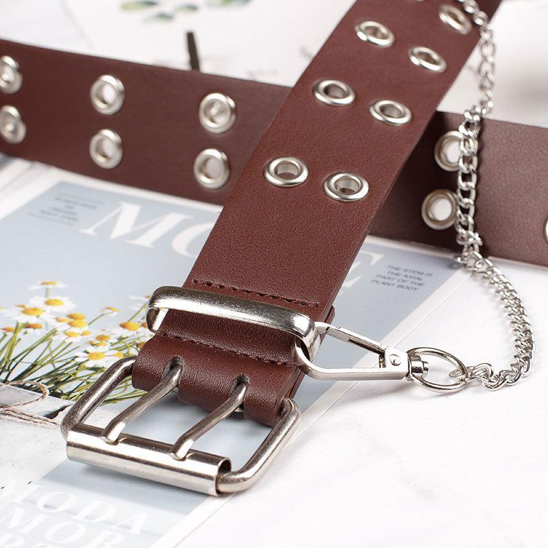 3PCS+ Faux Leather Chain Belt Wholesale