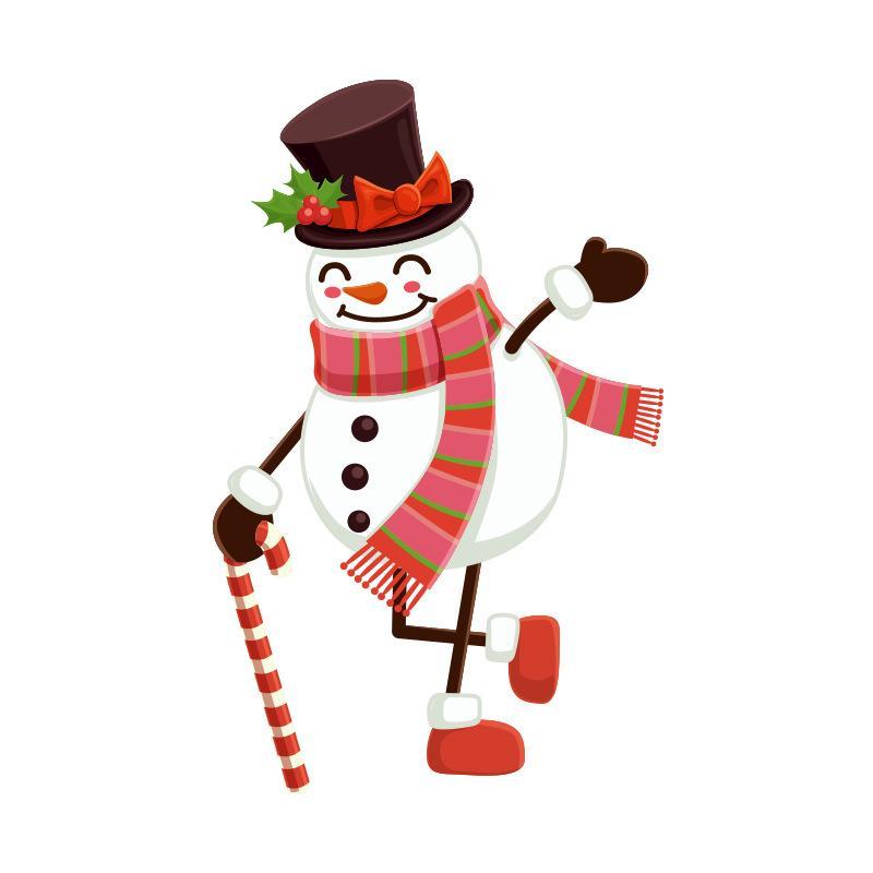 MOQ:10pcs Christmas Snowman Switch Outlet Sticker Wholesale