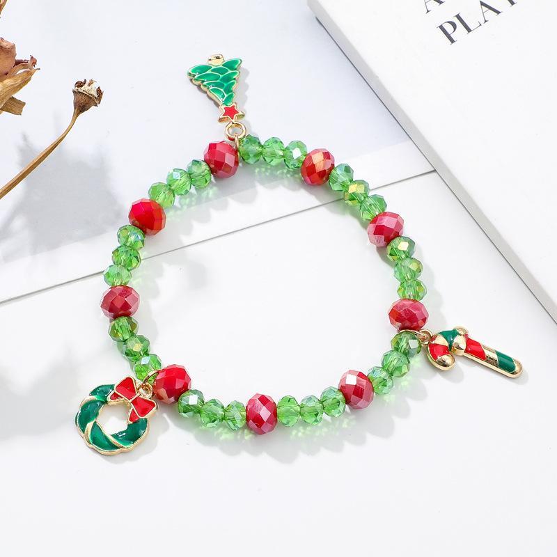 MOQ:6PCS Christmas color bracelet wholesale