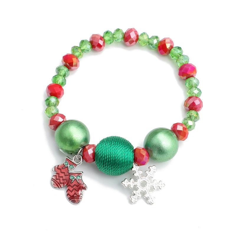 MOQ:6PCS Christmas color bracelet wholesale